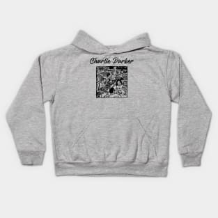 charlie parker ll vinyl store Kids Hoodie